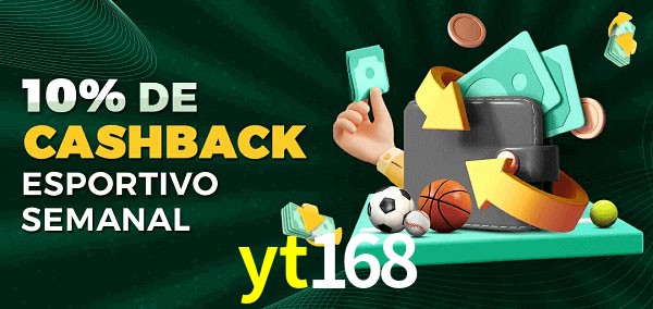 10% de bônus de cashback na yt168